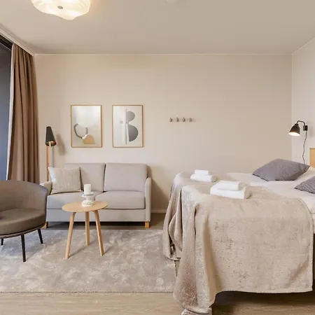 Apartment Marina By Hiekka - Sisaeltaeae Liinavaatteet Ja Loppusiivouksen *