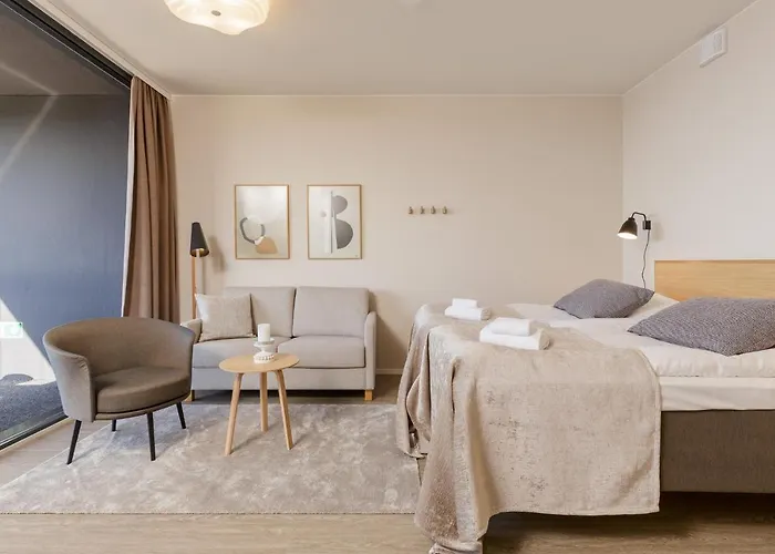 Apartmán Marina By Hiekka - Sisaeltaeae Liinavaatteet Ja Loppusiivouksen *