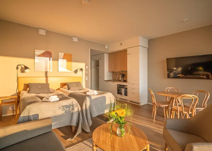 Marina By Hiekka - Sisaeltaeae Liinavaatteet Ja Loppusiivouksen Apartmán *